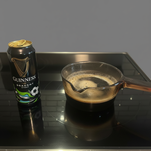 Beer Me Soap clean stovetop shot